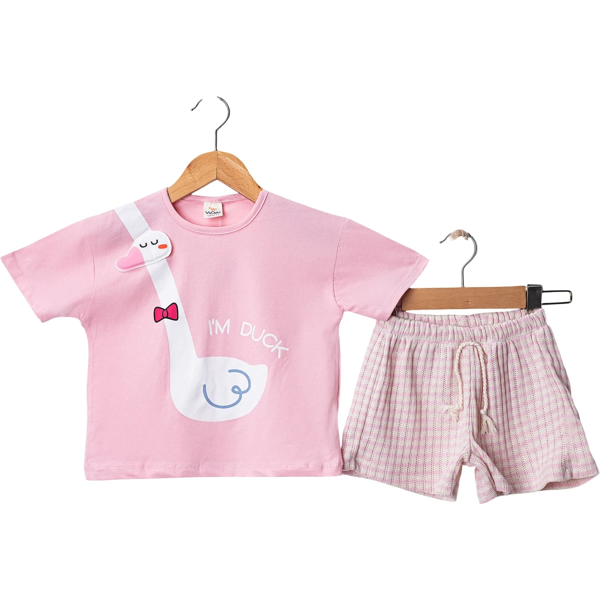 Summer Penguin With Accessories With Shorts Set