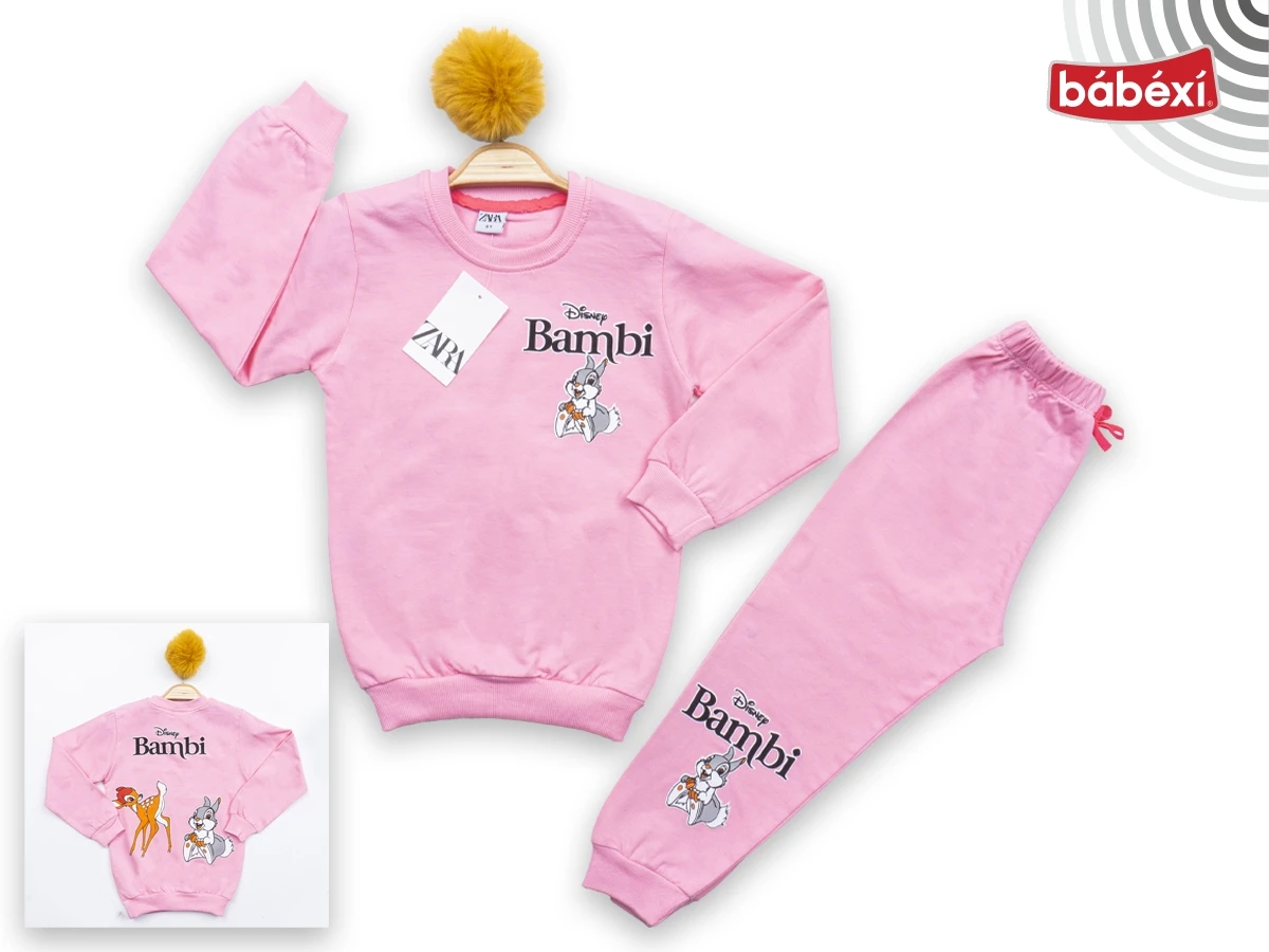 Zara Bambi Baskili 2İplik Takım