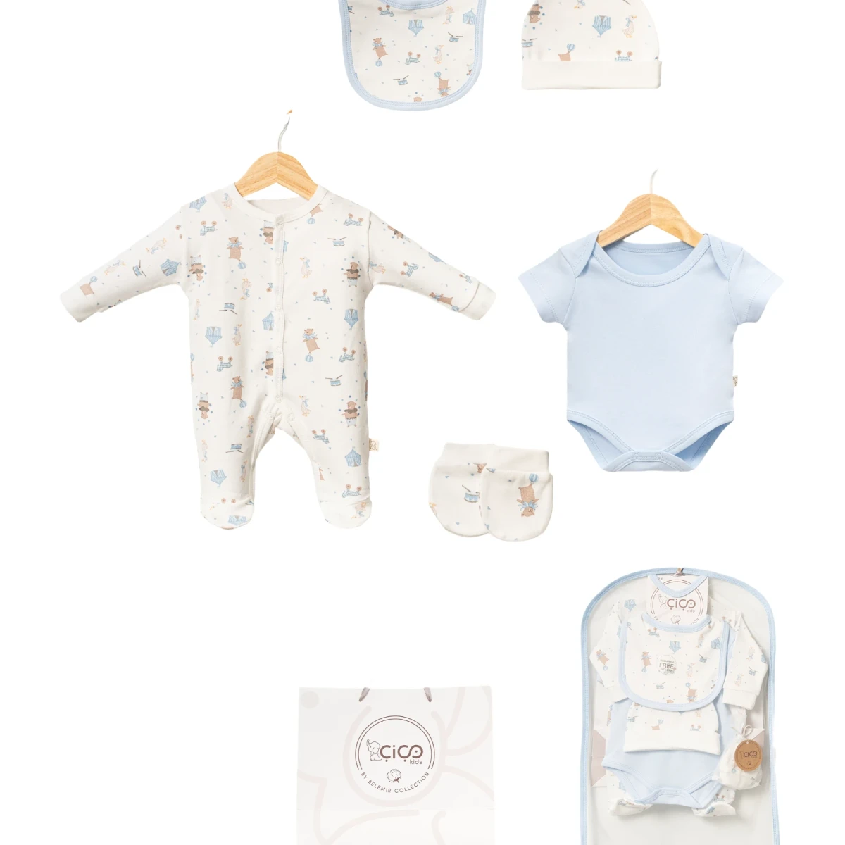 Circus Print 5-Piece Gift Set