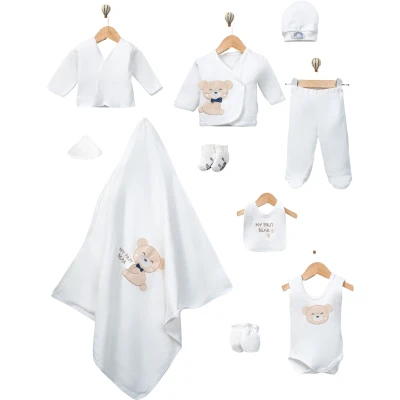 10'lu Concon Bear Lüks Zıbın Set