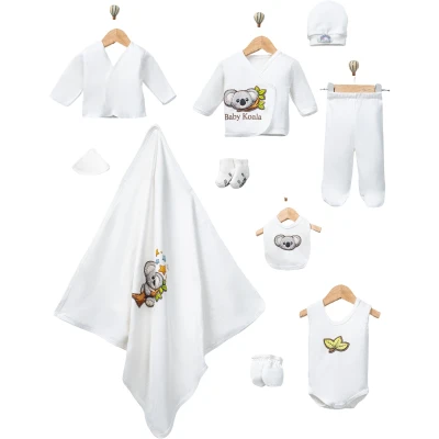 10'lu Concon Koala Lüks Zıbın Set