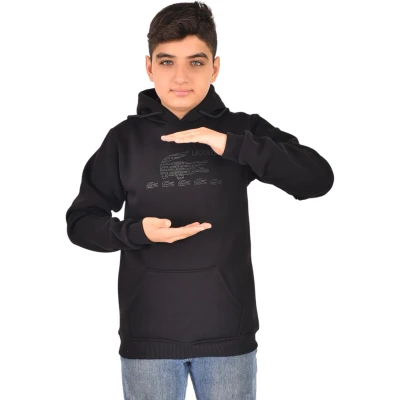 3 İplik Kanguru Cepli