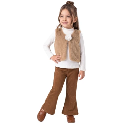 3lü Pantolonlu Peluş Takım