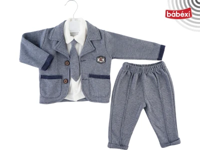 3-piece combed cotton set