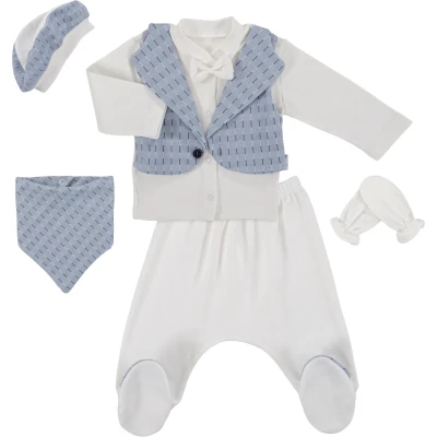 5-Piece Set Jacquard with Jacket