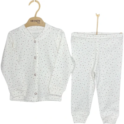Aporlu Çıtçıtlı Pijama Çubuk