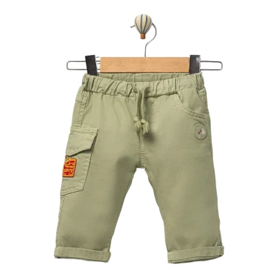 Crest Colorful Cargo-Pocket Trousers