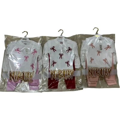 Strap Embroidered Süzüne Bow Set
