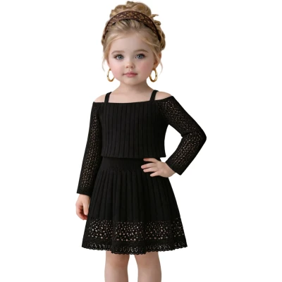 Strap Openwork Two-Piece Set