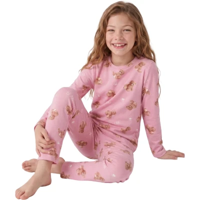 Ayı Desenli Pijama Takım