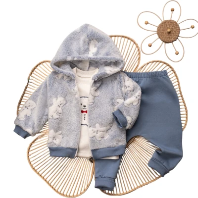 Teddy Bear Welsoft Fleece 3-Piece Set