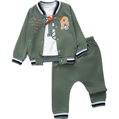 Embroidered Varsity Set
