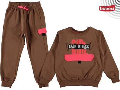 Babe Is Boss Baskılı Kız Takım