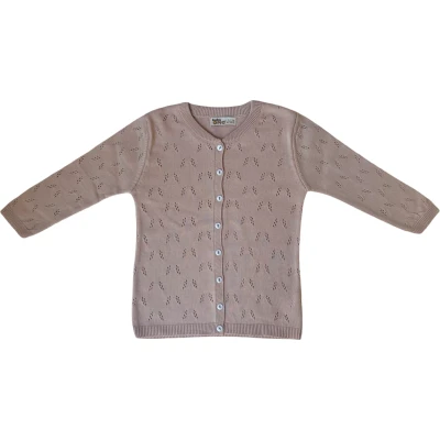 Baby One Openwork Cardigan