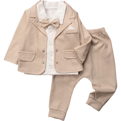 Herringbone Jacket 3-Piece Set