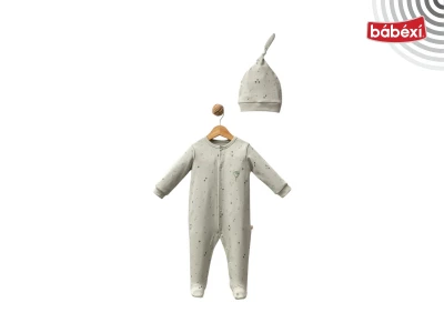 Balon Baskı Unisex Bebek Tulum