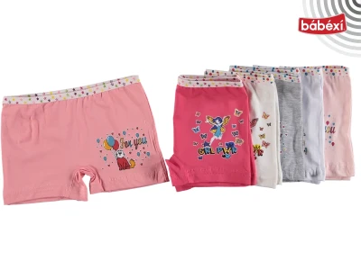 Baskılı Çocuk Boxer Kız