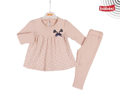 Printed Little Hand Girl Set