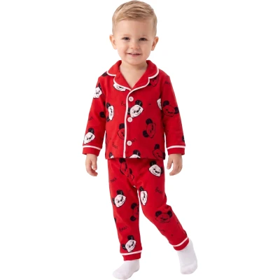 Bear Baskılı Uzun Kollu Pijama Takım