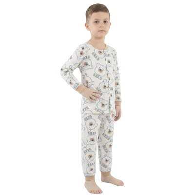 Bear Çıtçıtlı Pijama