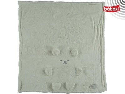Bebekevi Velour Teddy Bear Blanket