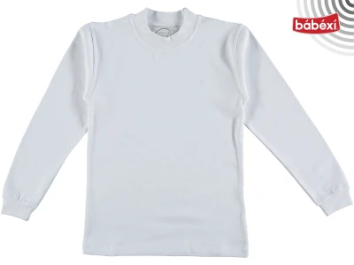 Beyaz İnterlok Badi Unisex