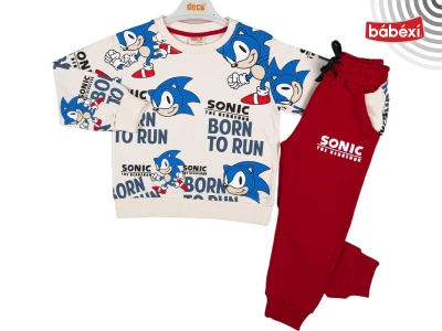 Born Print Two-Piece Boys Set