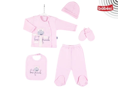 Cloudy Cow 5-Piece Boxed Bodysuit Set