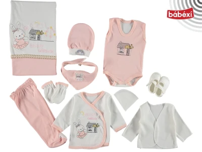 Bunny Garden 10'lu Zıbın Seti