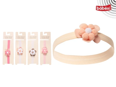 Cap&more Ponpon Papatya Çiçek Saç Bandı
