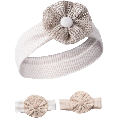 Cap&more Saç Bandı Keten Çiçek 6 Ay - 18 Ay