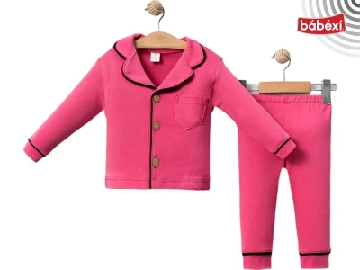 Cepli Kız Penye Pijama Takım