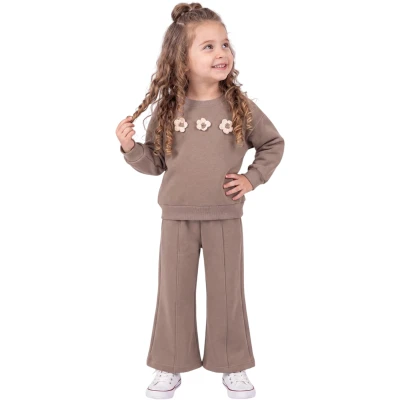 Flower Accessory Three-Thread Girls' Set