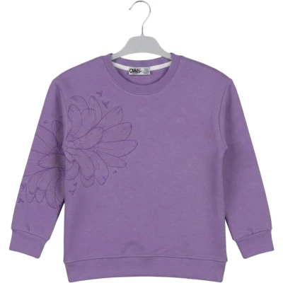 Çiçek Baskılı Sweat