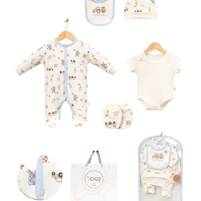 Farm Print 5-Piece Gift Set