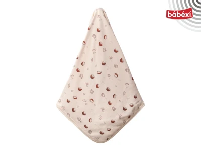 Coconut Baskı Bebek Battaniyesi