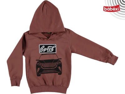 Çocuk Kapüşonlu İki İp Sweat