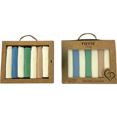 Craft Boxed Burp Cloth Set (7-Pack) - Boys