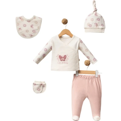 Cute Butterfly Kız Bebek 5’li Set