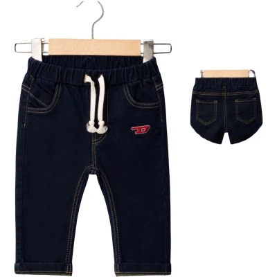 ‘D’ Emblem Denim Trousers