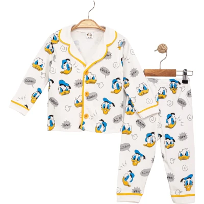 Daffy Duck Uzun Kollu Pijama Takım