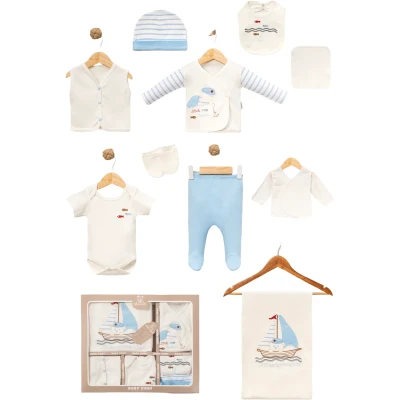 Sailor Bear 10-Piece Set 1M-3M
