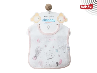 Desenli Bebek Mama Önlüğü