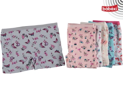 Desenli Çocuk Boxer Kız
