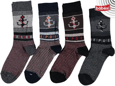 patterned with lycra socks
