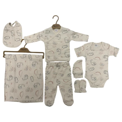 Dinosaur With Blanket Bodysuit (7-Piece)