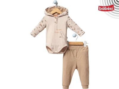 Dinazor Kapüşonlu Bodyli Takım