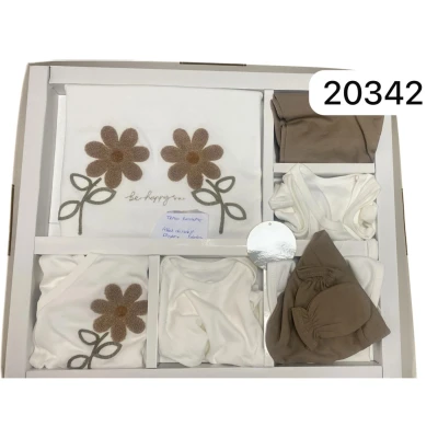 Donino Çiçek Süzeneli 10 Lu Zıbın Set