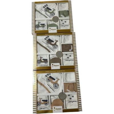Donino Motor Embroidered 10-Piece Bodysuit Set