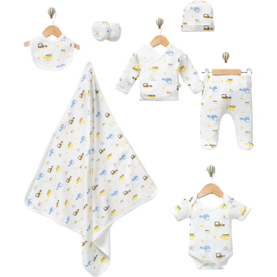 Dozer Printed 7 Piece Hospital Discharge Set